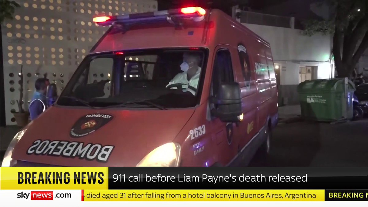 BREAKING: Come quickly, a guest is breaking up his room and we can’t get in The emergency call made from the manager at the hotel where Liam Payne was staying at has been released We've translated it into English for you Tune into Sky News for more updates #KayBurley SS