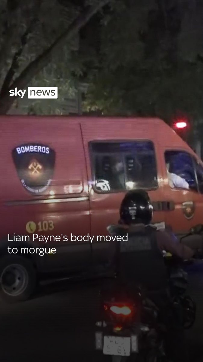 The body of Liam Payne is transported to the morgue in Buenos Aires. The One Direction founding member died at a hotel in Argentina after falling from a third-floor balcony, according to officials. Read more:
