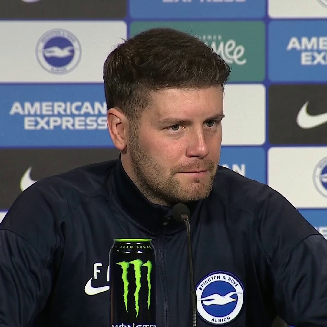"He's got tactical intelligence. He's proved it." Brighton manager Fabian Hürzeler reacts to Thomas Tuchel becoming England manager 👏