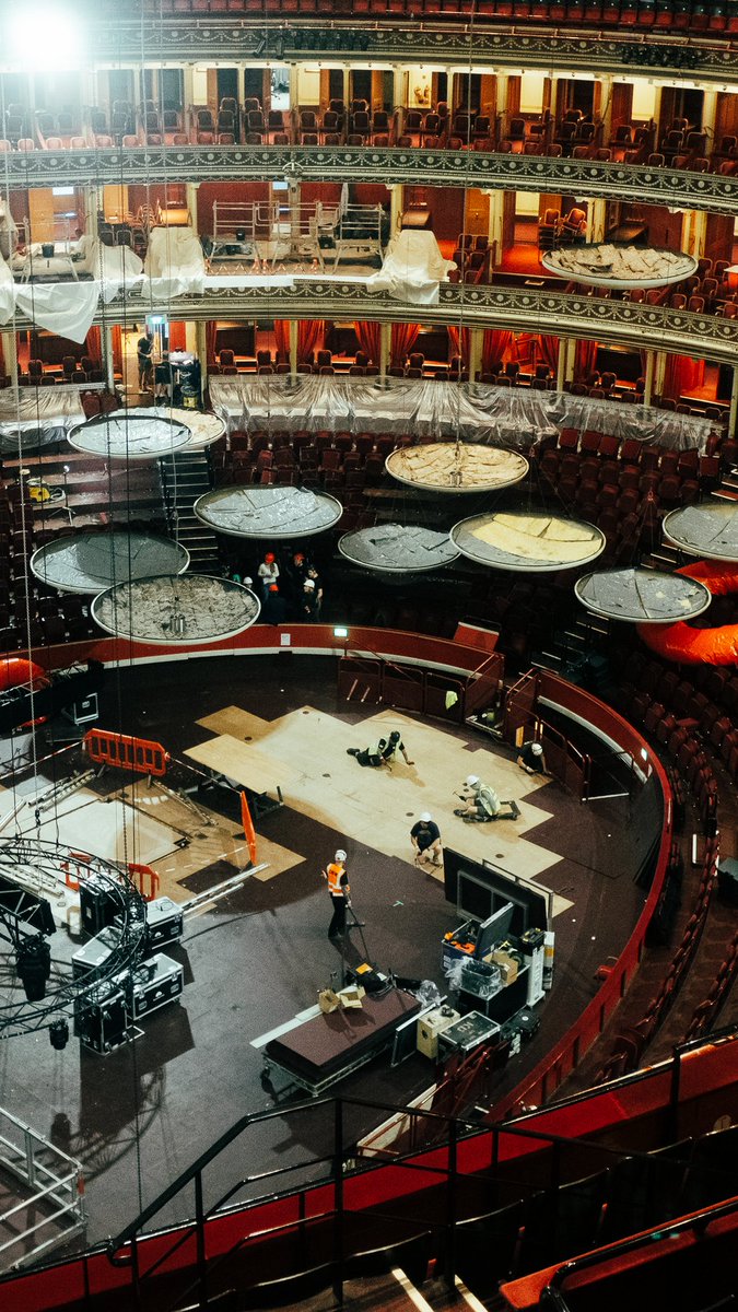 Twice a year we shut our doors for a week to undertake essential maintenance that keeps our 153 year old venue running 🛠️ Here’s a small glimpse into some of the work that went on.