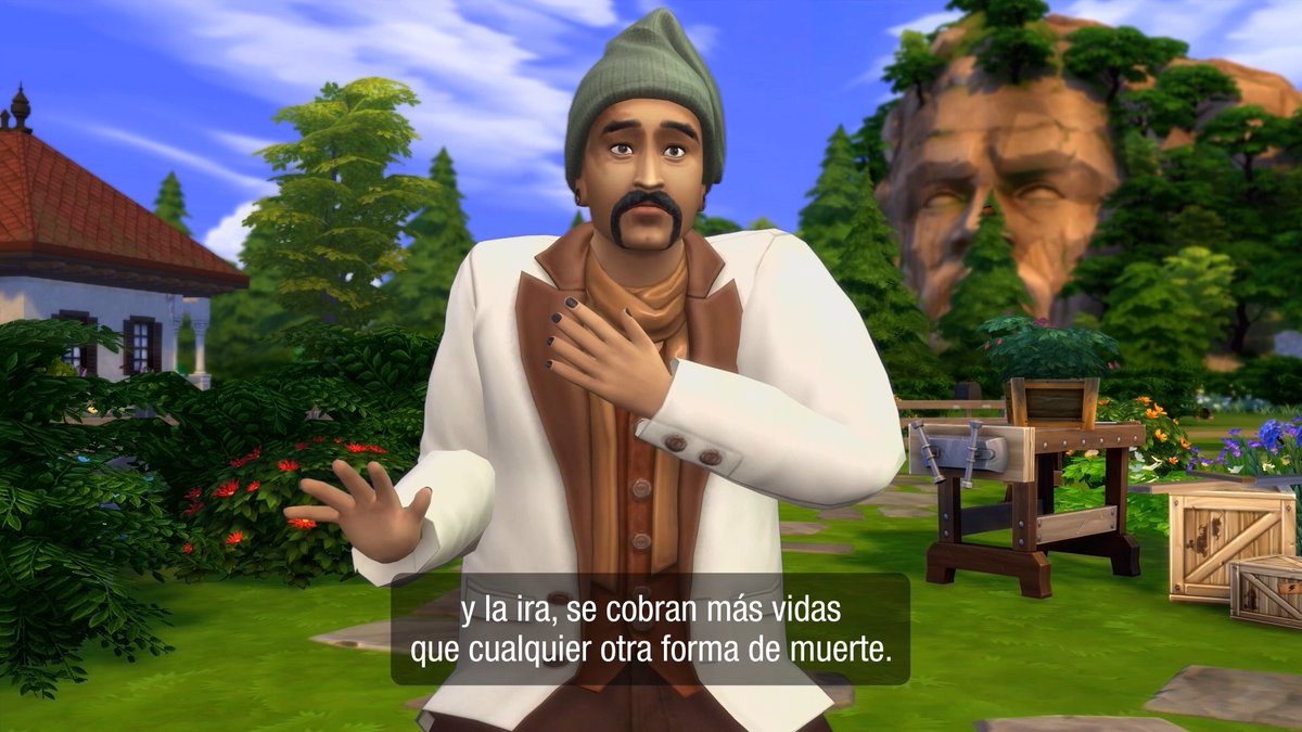 Me llamo Parca...La Parca. Disfrutad la vida (y la muerte) desde un nuevo enfoque en el tráiler de #LosSims4VidaYMasAlla 💀 Disponible el 31 de octubre ✨ 🪦