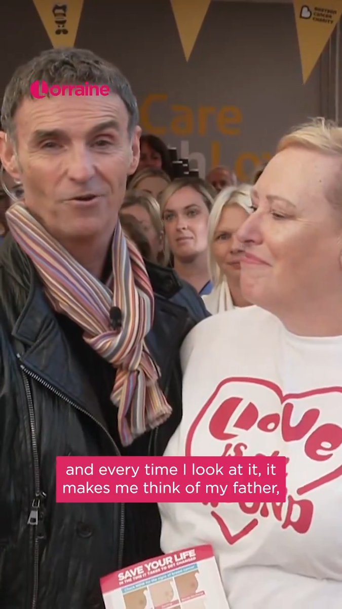 Marti Pellow opens up about his father's cancer battle, as he joins us from the Beatson West of Scotland Cancer Centre to spread more awareness of our Change and Check campaign, alongside choir member Mairi. Download Love Is All Around now! ❤️👉