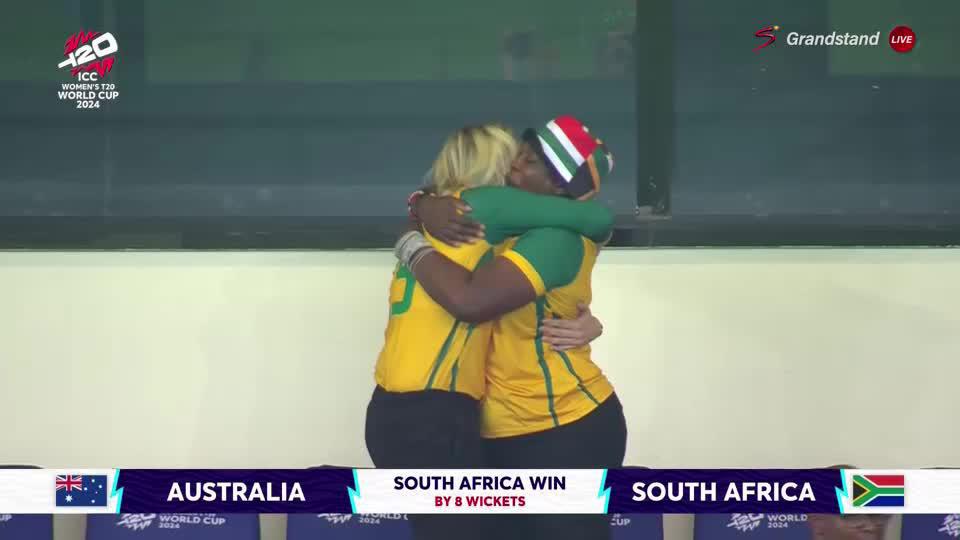 The moment South Africa made HISTORY against Australia in the #T20WorldCup! ๐ฅฒ๐ฅ #HereForHer