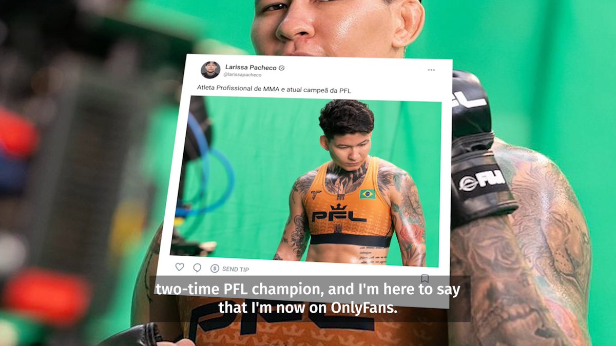 Exclusive content from PFL champ @LPacchec? Say less. 👊 Subscribe now for FREE to get behind-the-scenes access to Larissa’s world… It’s all happening on OnlyFans! 🏆
