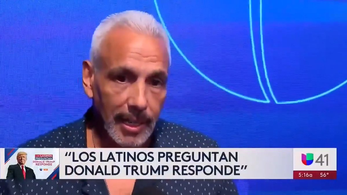 Q: Did you receive the answer you were looking for from Trump? Undecided voter: No Q: You came here undecided to this town hall. Have you made a decision? Undecided voter: I am not going to vote for Trump