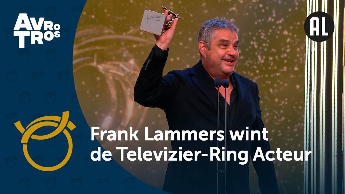 BAM! Frank Lammers pakt z'n tweede Televizier-Ring Acteur! Hij schitterde dit jaar als Ferry Bouman en zette een overtuigende Willibrord Frequin neer in de serie Máxima 💥 #TelevizierRing *@netflix Videoland*