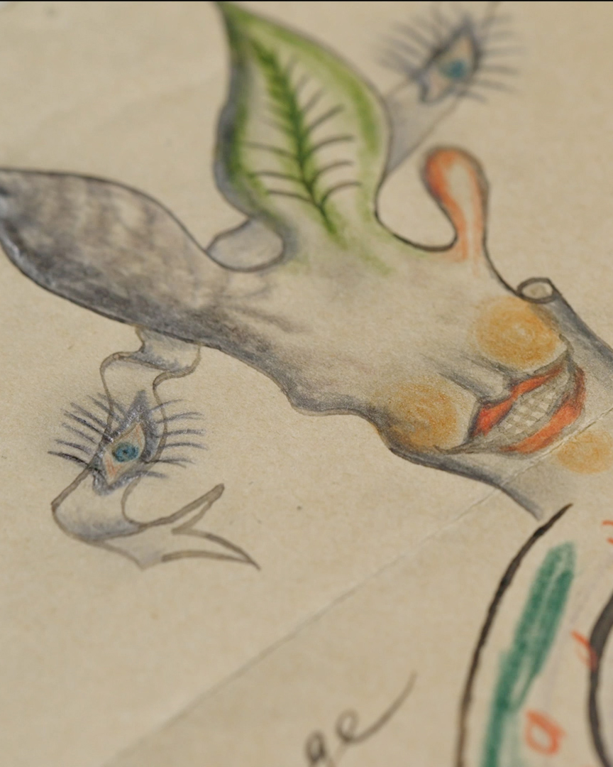 Surprise and collaboration lead to something surreal with exquisite corpse.🌀✨ Watch how this playful drawing game became popularized by the Surrealist movement 100 years ago →