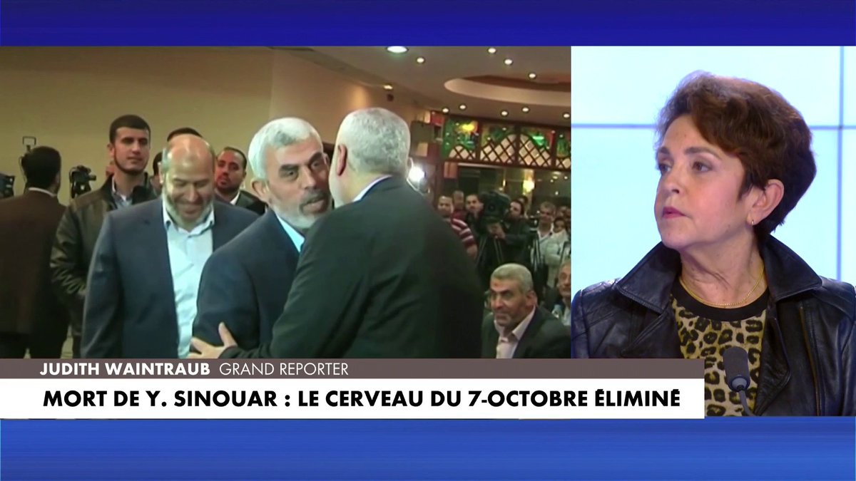 Judith Waintraub : «Il a du sang palestinien sur les mains. [...] C'est un soulagement énorme pour les Israéliens, mais aussi pour toute une partie des Palestiniens. Ça ouvre un espoir qu'enfin des pourparlers sérieux puissent être engagés.»