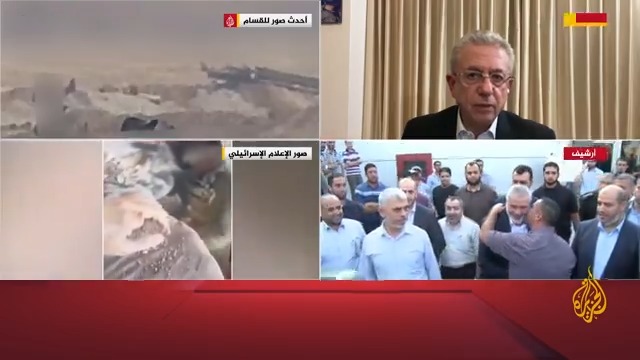 مصطفى البرغوثي: #السنوار استشهد وهو يقاتل، وصورته أمام شعبنا مناضل وبطل يرتدي الزي العسكري، وكل الأكاذيب الإسرائيلية تعرت، وقد اتضح أن نتنياهو هو الذي يختبئ بالأنفاق #حرب_غزة #الأخبار