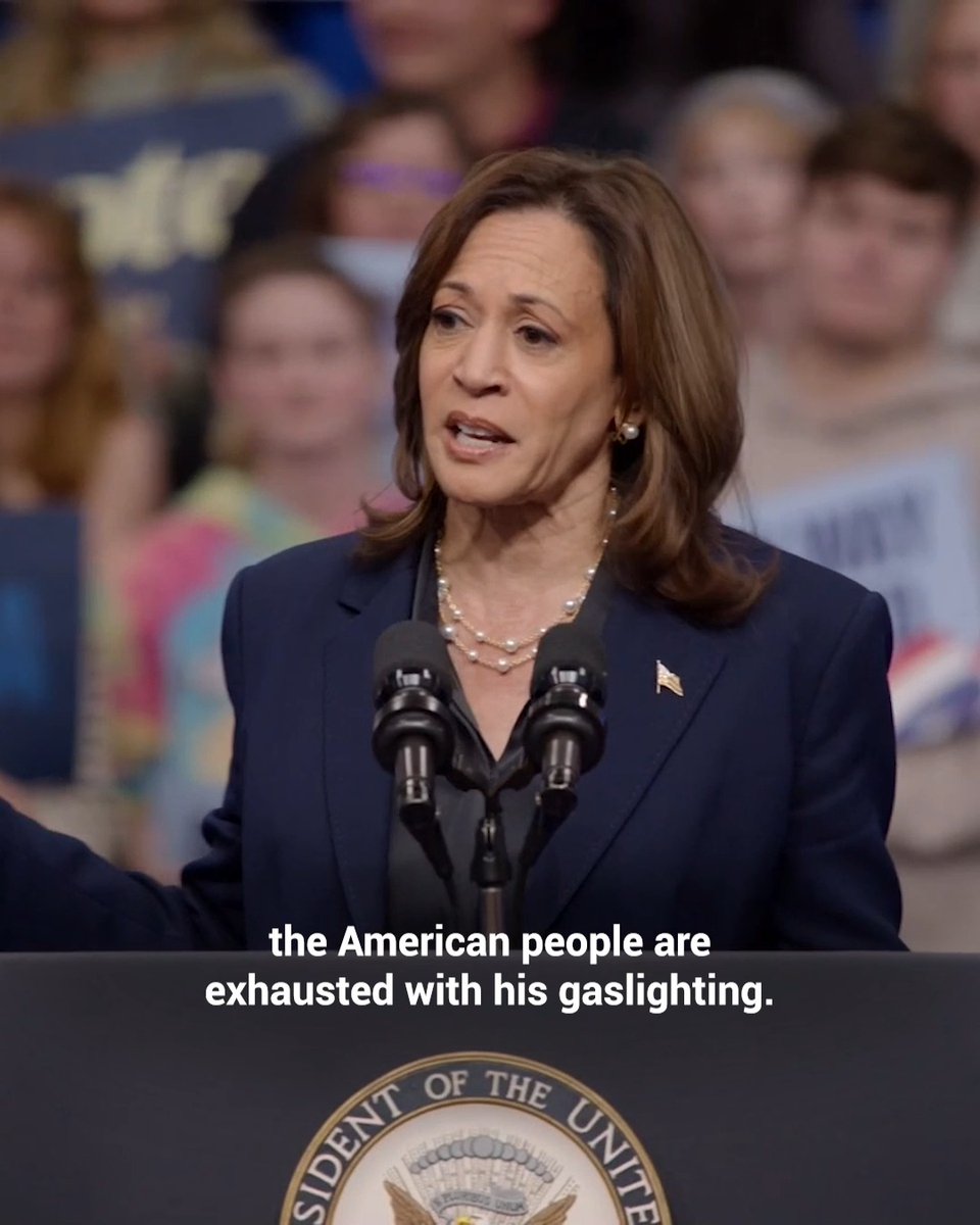 Last night, a voter asked Donald Trump about January 6—a tragic day of violence where 140 law enforcement officers were injured and some were killed. Trump called it “a day of love.” The American people are exhausted with his gaslighting.