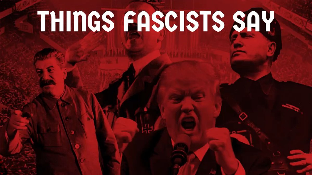 Fascists always want you fearing your neighbor. It’s a good distraction from their crimes.