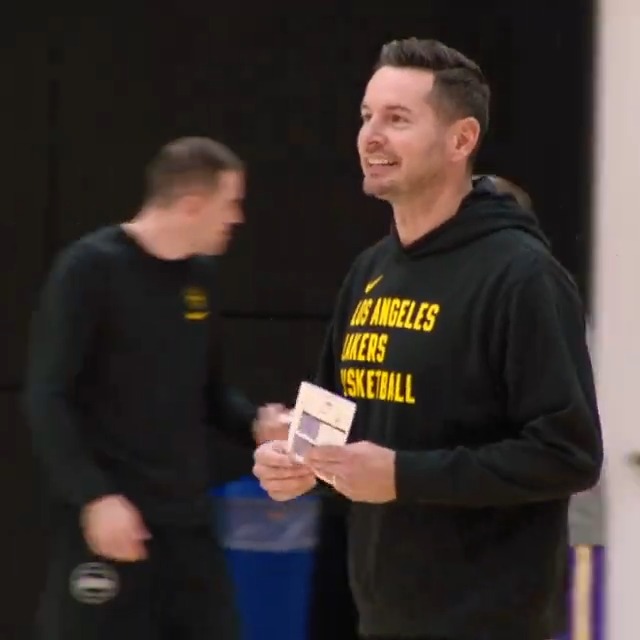 I’ve seen enough… JJ’s gonna make an instant impact with this Lakers team 💯 He’s a hoop junkie and his energy is clearly contagious. Mark the Lakers down as contenders. 😈