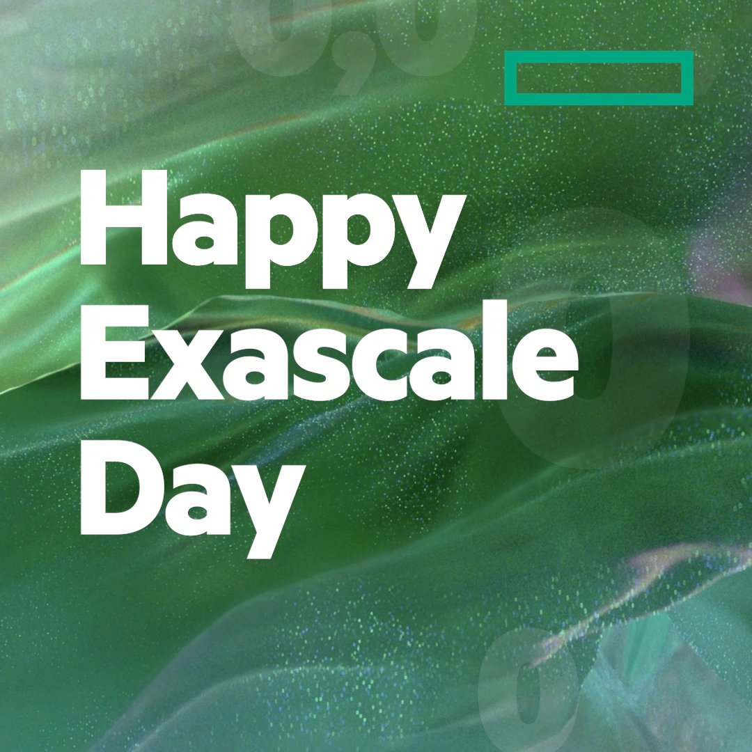 What used to be thought impossible is now possible with the power of 18 zeros. 🚀 10^18 is #ExascaleDay, join us as we celebrate the fastest supercomputers on Earth, transforming science, driving innovation, and accelerating how we live and work. 👉
