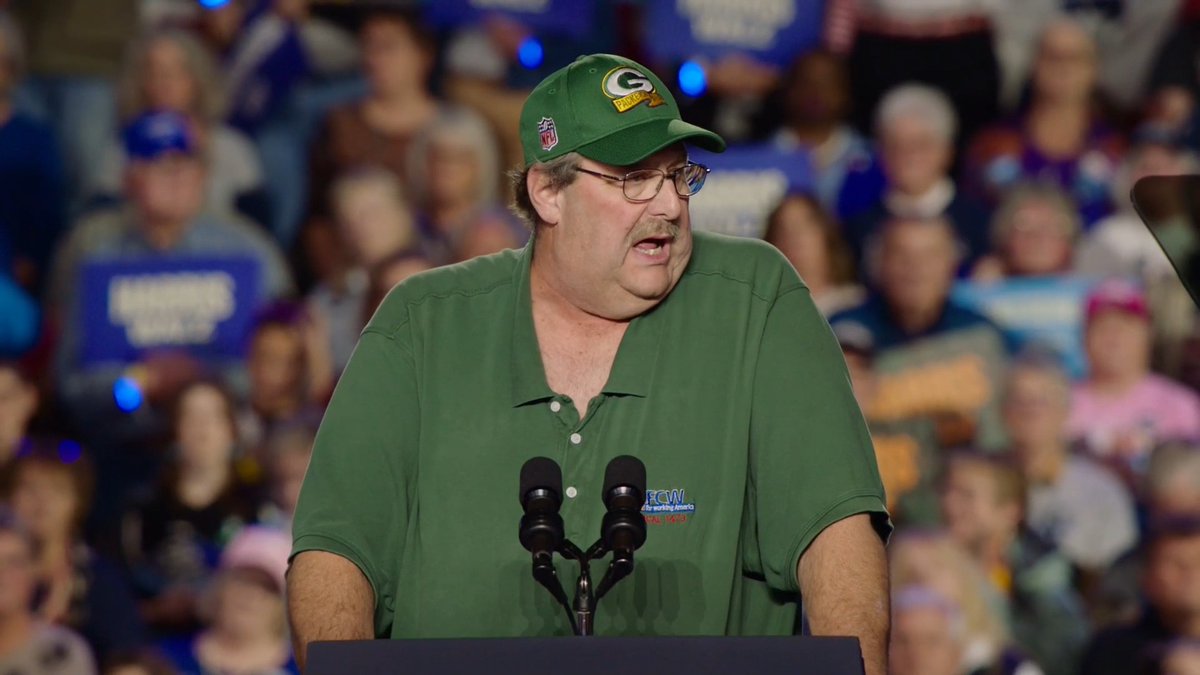 Wisconsin union worker: Trump doesn't know a thing about working people. His Project 2025 agenda would attack the ability of unions to even organize. Trump is a scab