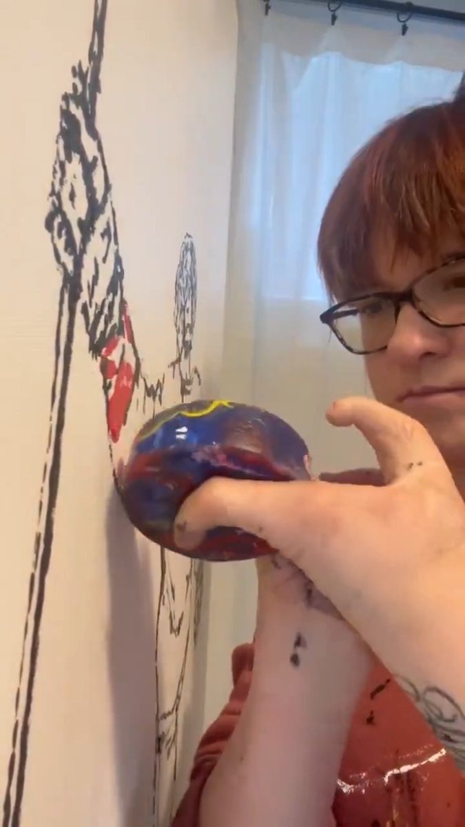 .Samantha Woj, this is INCREDIBLE! You can support Special Olympics CGY and bid on this amazing painting of Mikael Backlund: