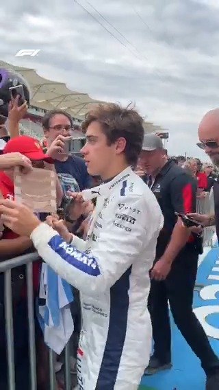 ¡La locura por Franco Colapinto es total en Austin! 📹 Formula 1