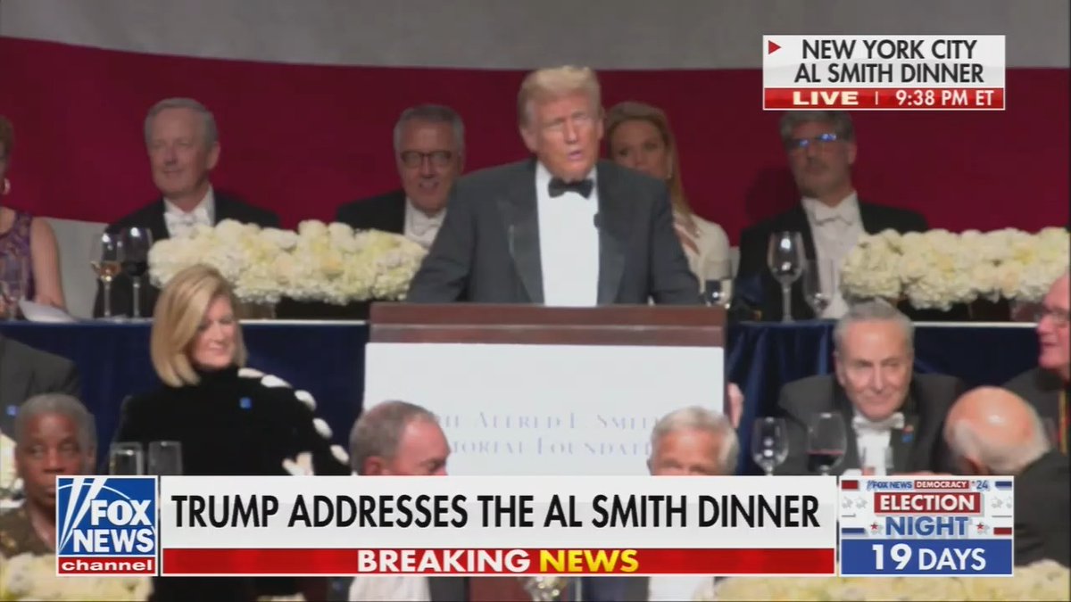 BREAKING: In a stunning and senile display, Donald Trump is struggling to read his jokes off a teleprompter. He clearly isn’t well.