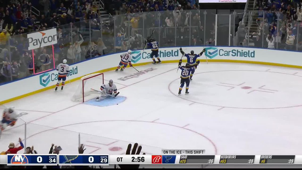 NEIGHBOURS CALLS GAME. #stlblues