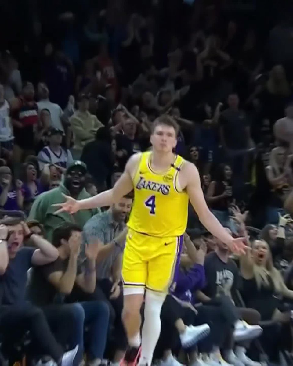35-POINT HEATER FOR DALTON KNECHT 🔥 THE ROOKIE STEALS THE SHOW WITH 20 OF THE FINAL 22 LAKERS POINTS 🍿