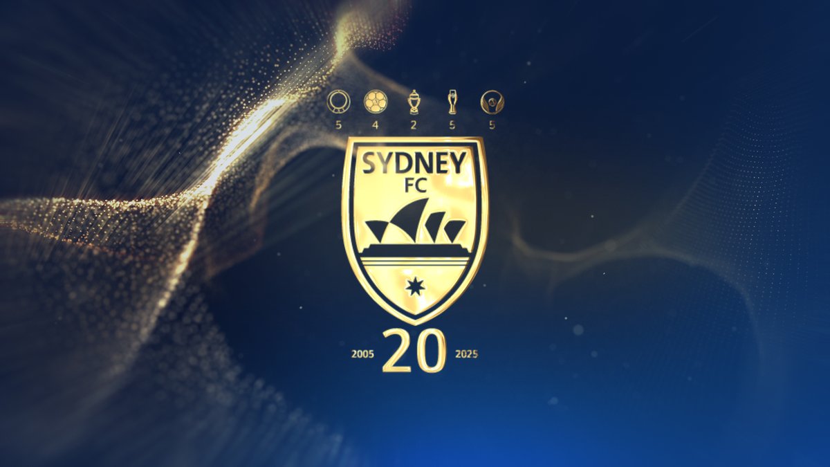 𝑾𝒆 𝑨𝒓𝒆 𝑺𝒚𝒅𝒏𝒆𝒚 💙 Celebrating 20 years of Sydney FC - Australia's most successful professional football club 🔷 #SydneyIsSkyBlue