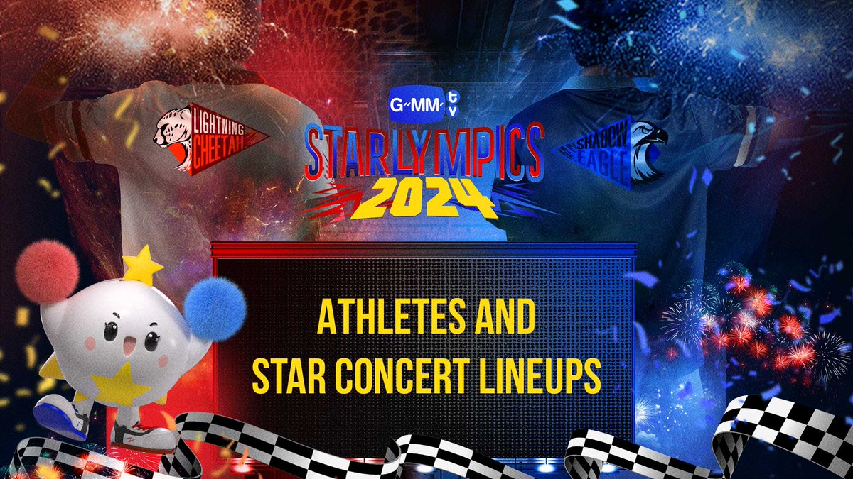 “GMMTV STARLYMPICS 2024” ATHLETES and STAR CONCERT LINEUPS! ⚽️ 🏀 👟 ✨ 🗓 Sat, 21 December 2024 Impact Arena, Muang Thong Thani And worldwide live streaming via TTM LIVE #GMMTVStarlympics2024 #GMMTV
