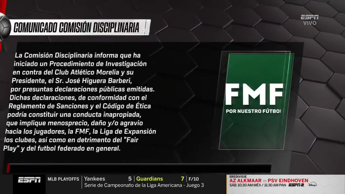 Una puntada más de la Federación Mexicana de Futbol 💥 "Dan risa Liga Mx, Liga de plastilina" Contundente la editorial de @Javier_Alarcon_tras las declaraciones de José Luis Higuera