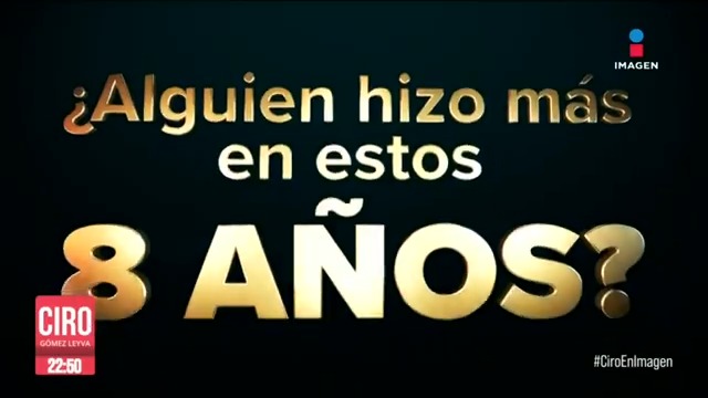 Han pasado 8 años desde que presentamos nuestro primer programa en Imagen Televisión. 8 años contando mejor que nadie, las historias de cada noche. ¿Alguien hizo más en estos 8 años?