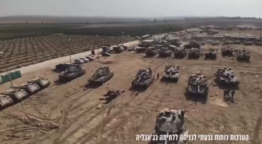 BREAKING: A massive number of forces is about to enter Gaza to clear Hamas from Jabaliya. We’re not done. We need to finish the job. 🇮🇱