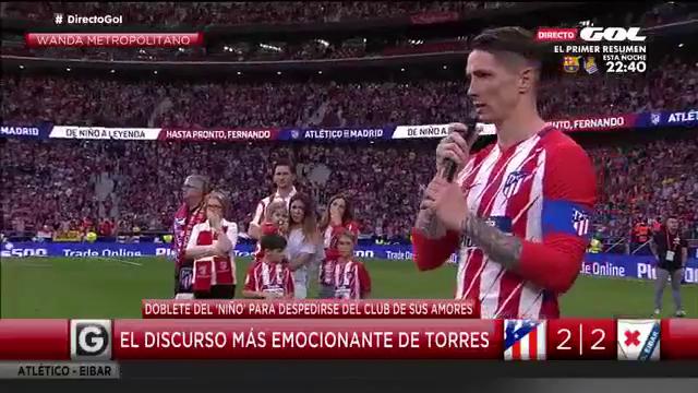 "Cuando vengan los malos momentos, cuando desde fuera quieran dividirnos, cuando nos digan que las cosas van mal, en esos momentos, que llegarán, recordad el orgullo que sentís por este equipo, por está afición y estos colores, eso es ser del Atleti".