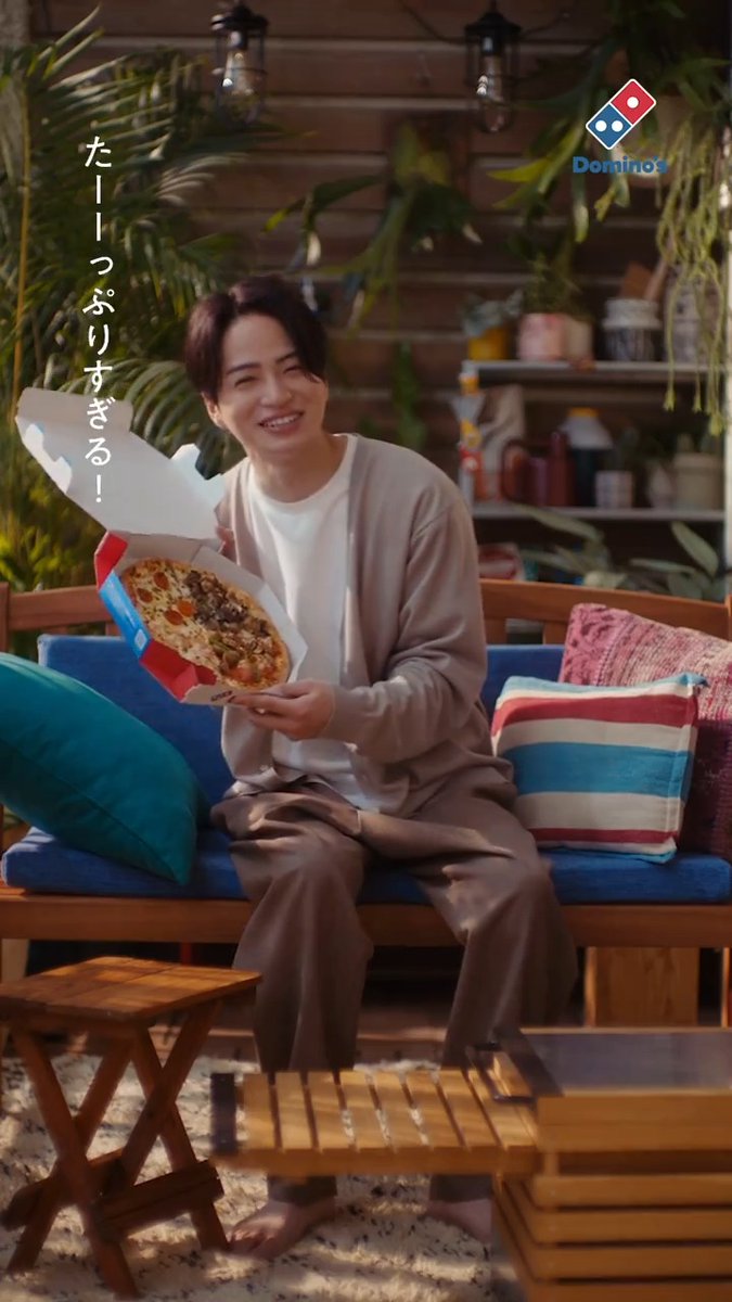 ◤ ドミノ公式SNSだけに...公開 ◢ 新アンバサダーの菊池風磨さんに、たーーっぷりクワトロの魅力をたーーっぷり紹介してもらいました🍕 #菊池風磨 #ドミノピザ #たーーっぷりクワトロ