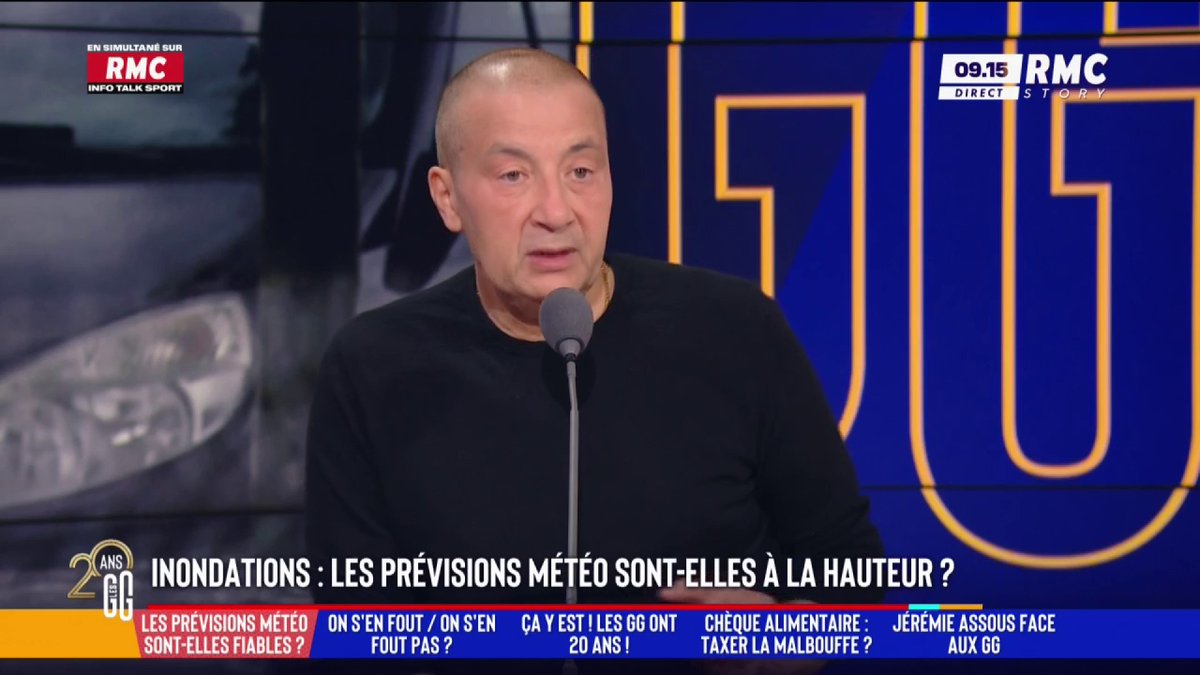 🔴 "On a un temps de retard sur la nature, ce qu'on appelle orange, c'est rouge aujourd'hui et peut-être qu'il faut aller au delà." Mourad Boudjellal. Inondations « historiques » : Les prévisions météo à la hauteur ? #GGRMC #MÉTÉO
