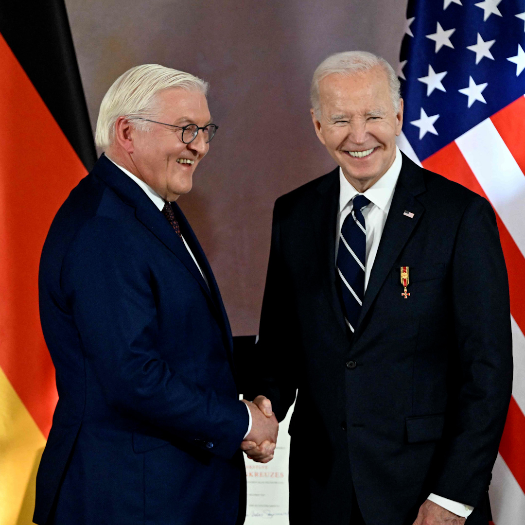 US President Joe Biden has been awarded Germany's highest honor, the Grand Cross of the Order of Merit at a ceremony in Berlin, on his farewell trip to Europe.