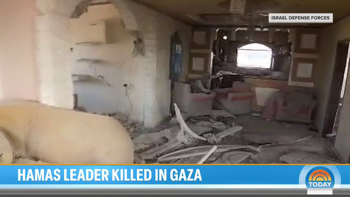 Israel has released drone footage revealing the moments before their troops killed Hamas leader, Yahya Sinwar. Erin McLaughlin reports and @richardengel shares analysis. Warning: The video may be disturbing.