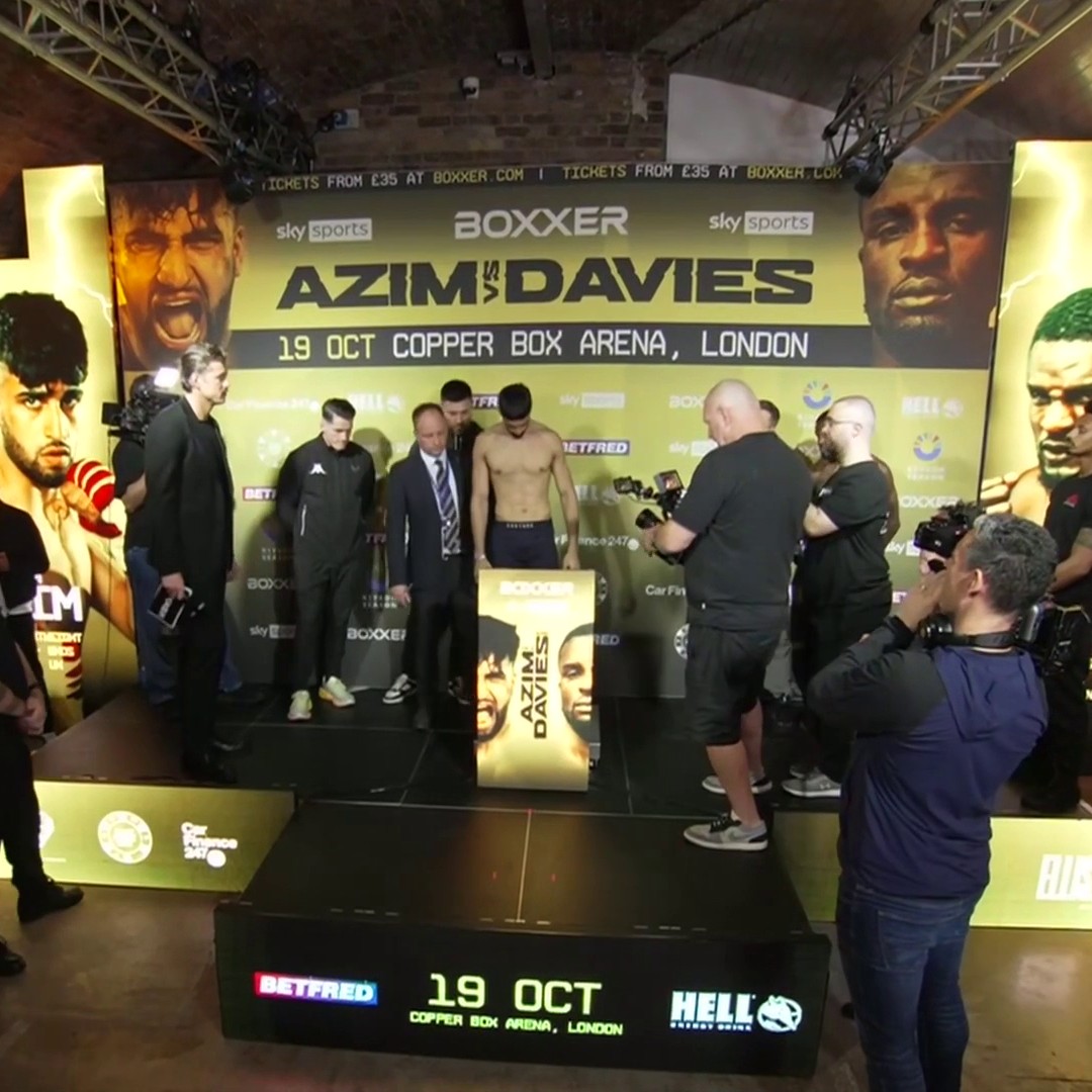 Here comes Adam Azim 🔥 #AzimDavies | Saturday