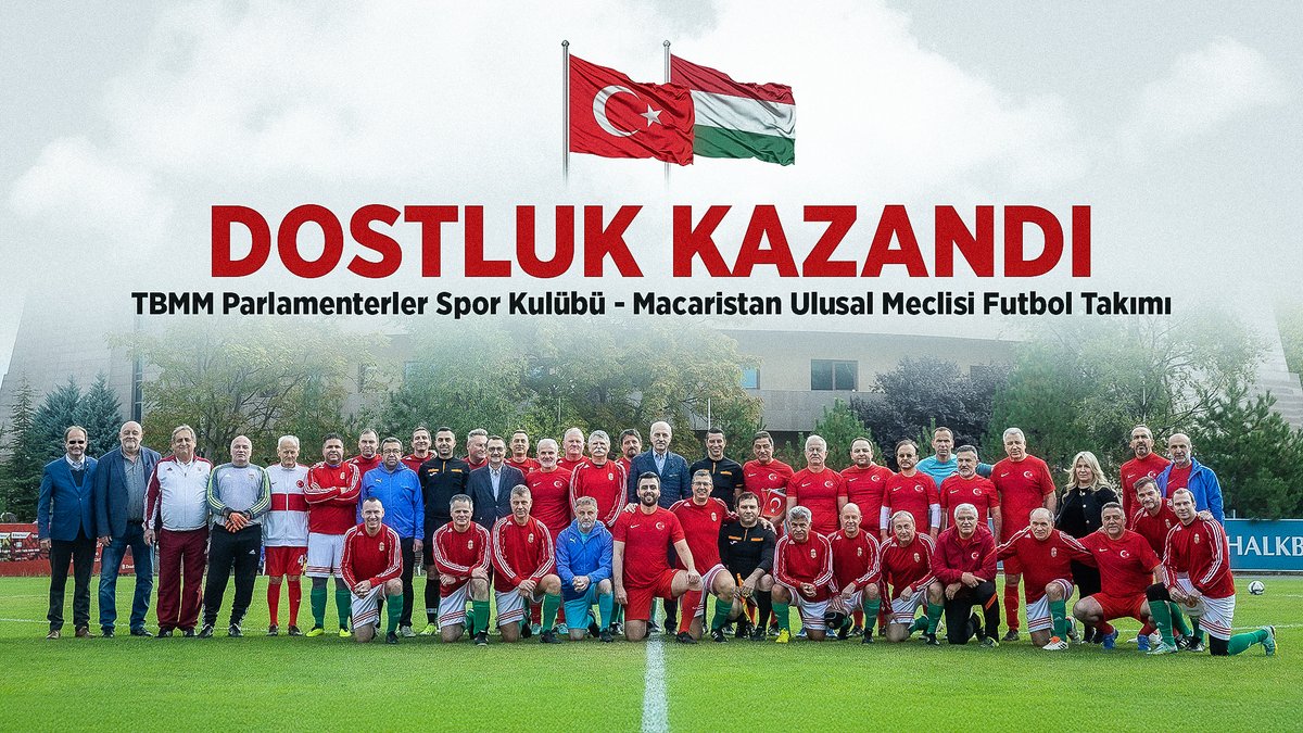 Dostluk kazandı 📽️ ⚽ 🏆 👏 TBMM Parlamenterler Spor Kulübü ile Macaristan Ulusal Meclisi Futbol Takımı Dostluk Maçı 🇹🇷 🇭🇺