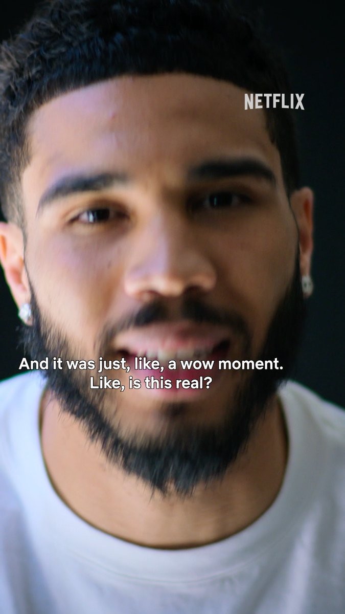What they gonna say now? ๐ Follow Jayson Tatum's journey to a title in Starting 5 now streaming on Netflix