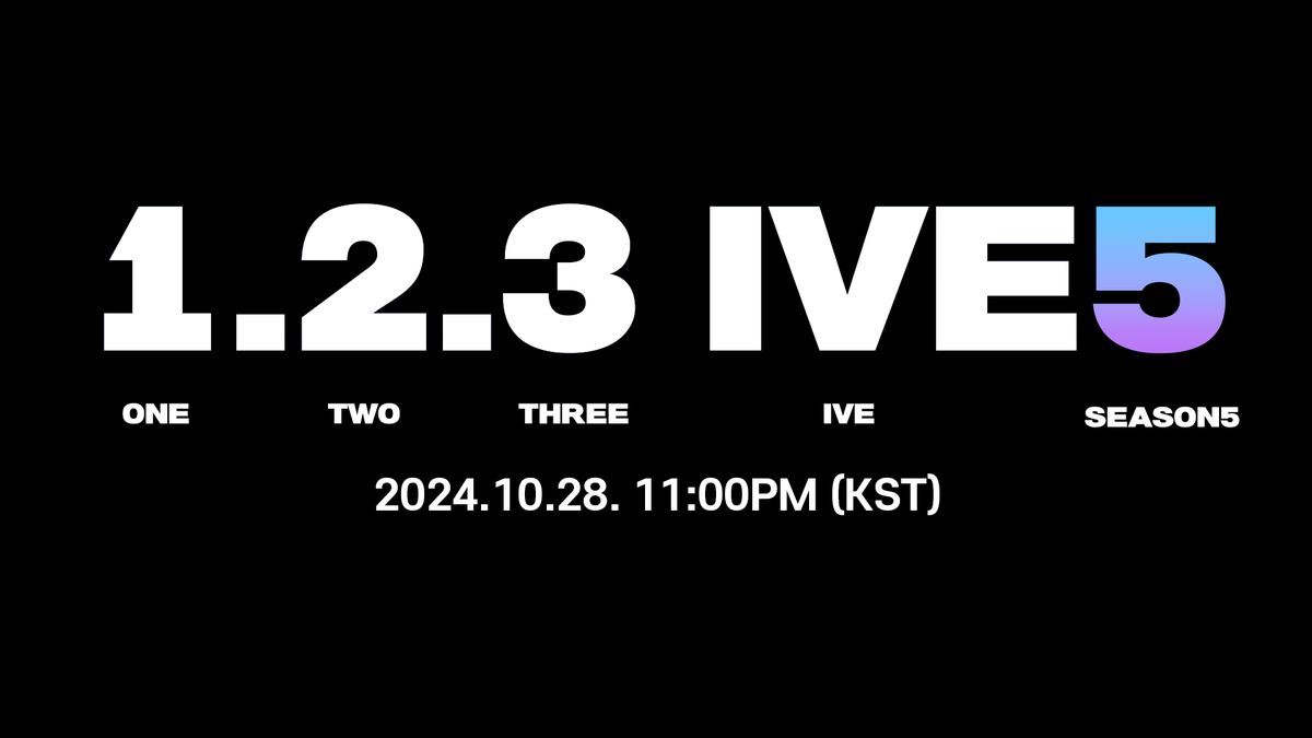 🎥 1,2,3 IVE 5 TEASER #1 #IVE #아이브 #안유진 #가을 #레이 #장원영 #리즈 #이서 #123IVE5