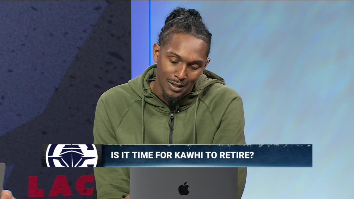 . Kendrick Perkins says Kawhi Leonard should retire. We don't! "I don't think it's Perk's or anybody else's place to say when it's time to retire." - Lou Williams "He's not the guy to be telling a first ballot Hall of Famer when he should hang it up or not." - Chandler Parsons