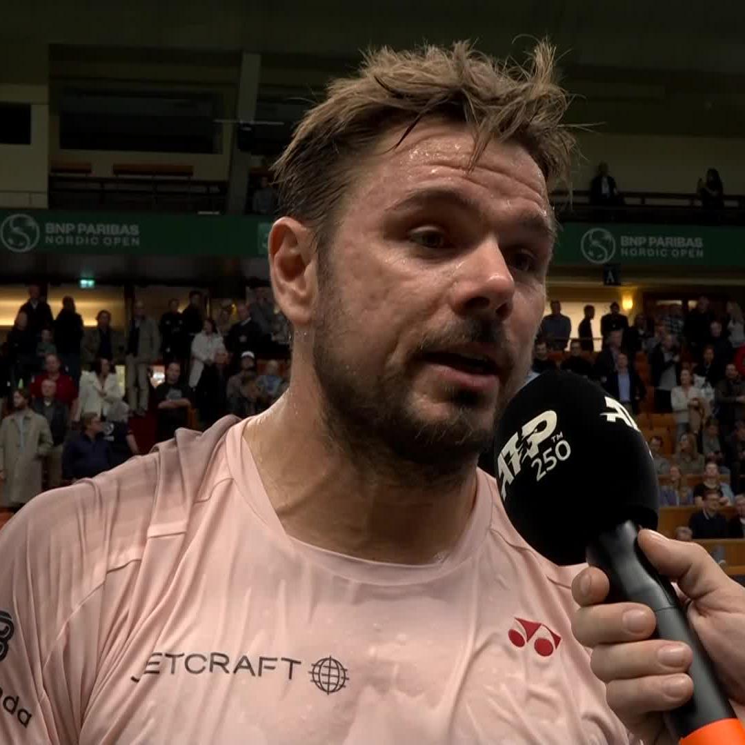 " The reason I keep going is to play matches like this" 😊 39-years young Stanislas Wawrinka 😉 #bnppnordicopen
