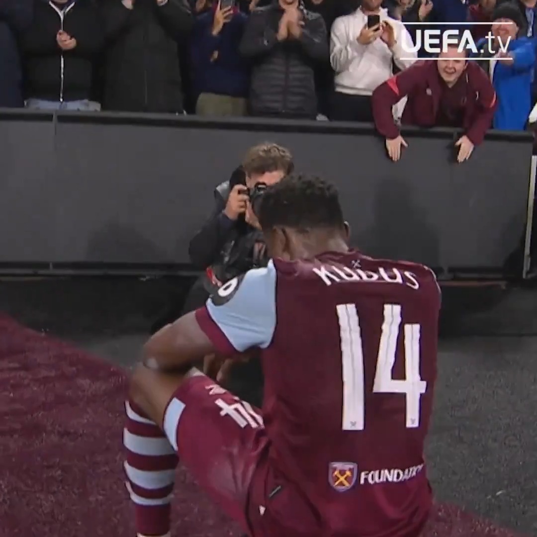 When Kudus did this 🥵 West Ham United | #UEL