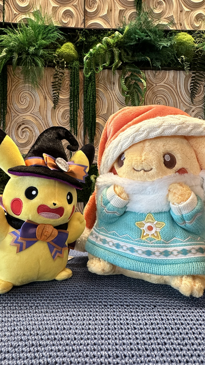 We know it's still early, but who could resist that face 🥹 Holiday Poké Plush coming soon 👀
