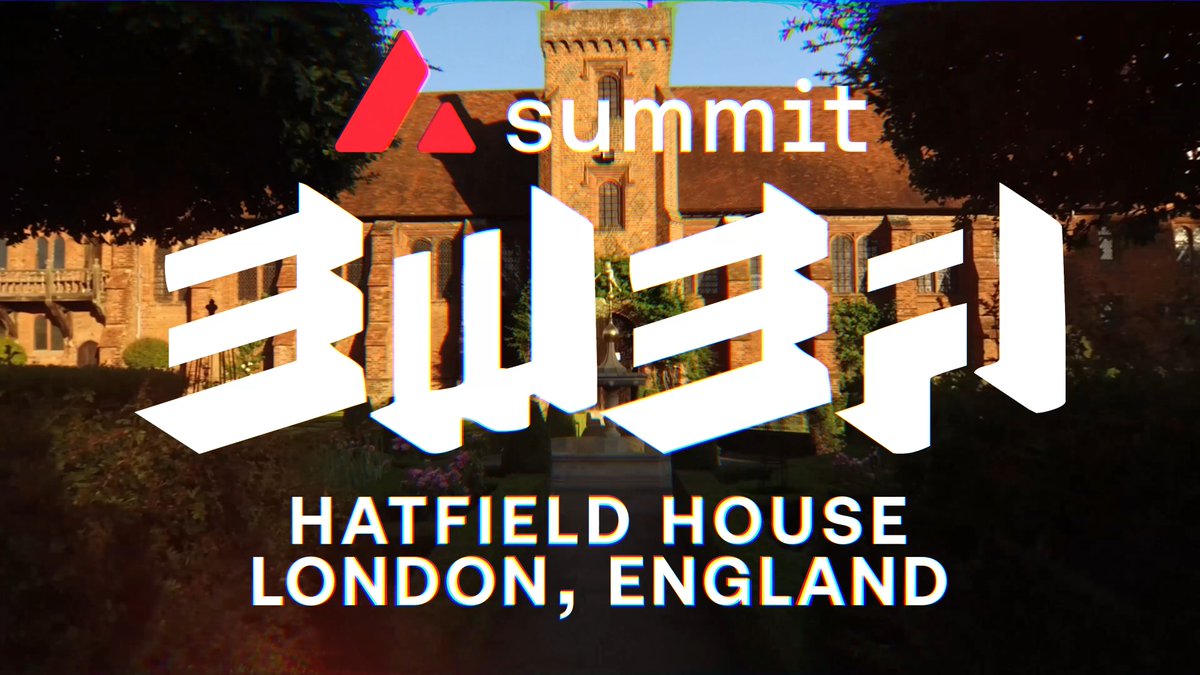 Time to run it back... Avalanche Summit EMEA is coming to London May 2025 🔺 Where the past meets the future, we’re taking over the famous Hatfield House, one of the most historic sites in the UK. New iconic venue, same great vibes 🤝 Save the date May 20-22!