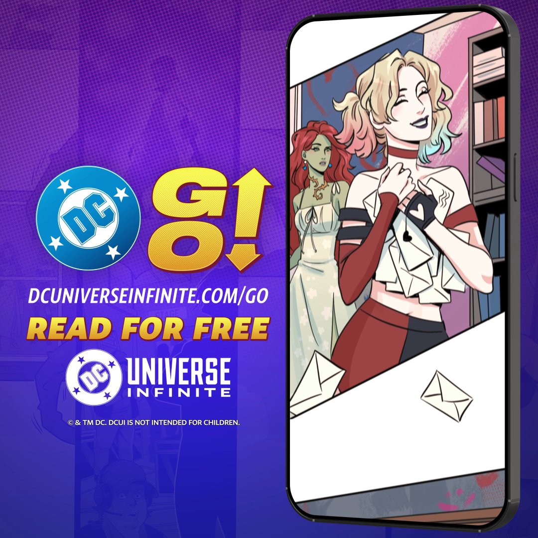 DC GO! is a new frontier of webcomics publishing exclusively on DC UNIVERSE INFINITE and launching on November 20, 2024. Expect captivating narratives, romantic adventures, and lots of laughs with your favorite DC characters!