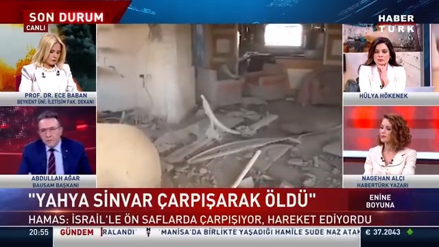 İsrail saldırmaya devam edecek mi? İsrail Hamas lideri Yahya Sinvar'ı nasıl buldu? BAU SAM Başkanı Abdullah Ağar #EnineBoyuna'da değerlendirdi.