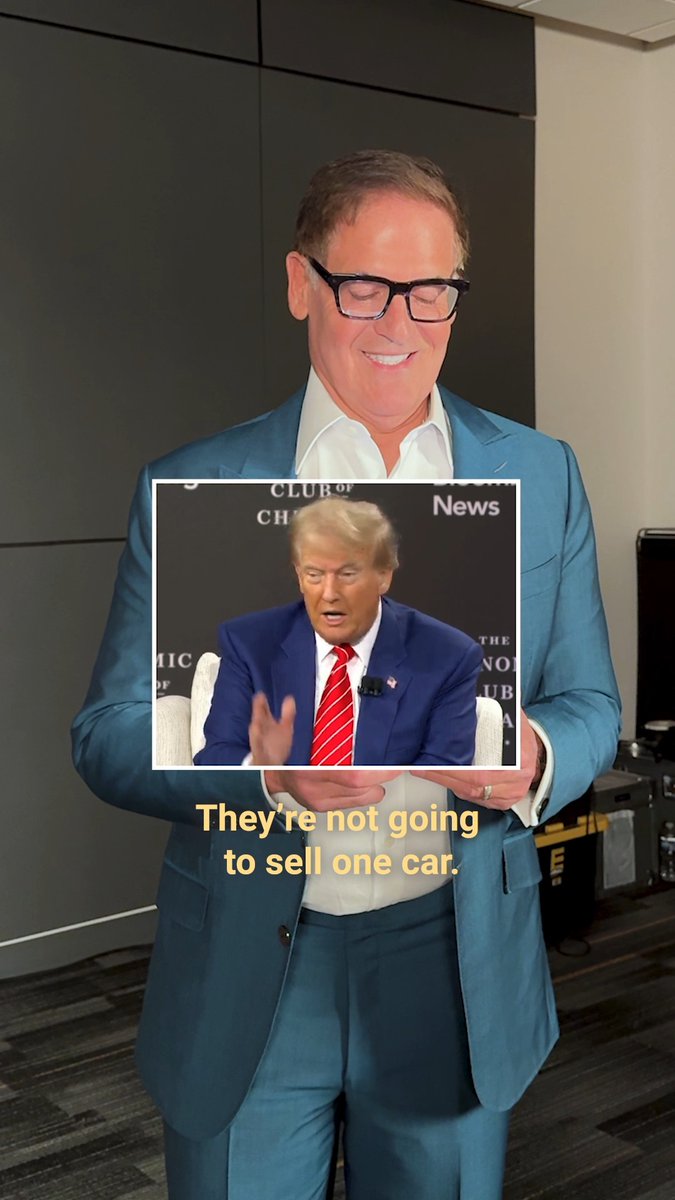 Thanks for breaking it down, Mark Cuban: I have a plan to actually grow our economy. Trump has a plan to raise costs for working and middle-class Americans.