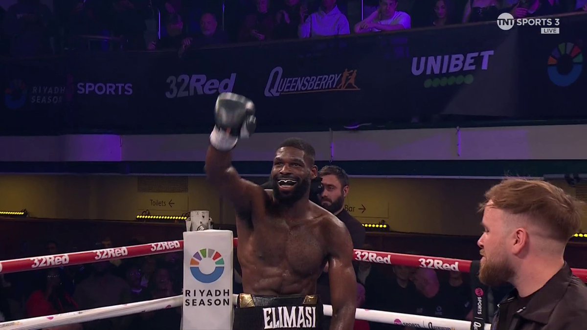 💥 B A N G 💥 Elliot Elimasi gets the finish on his professional debut 🥊 #GilleyMcGann | #FightNight | LIVE on TNT Sports 3 and discovery+
