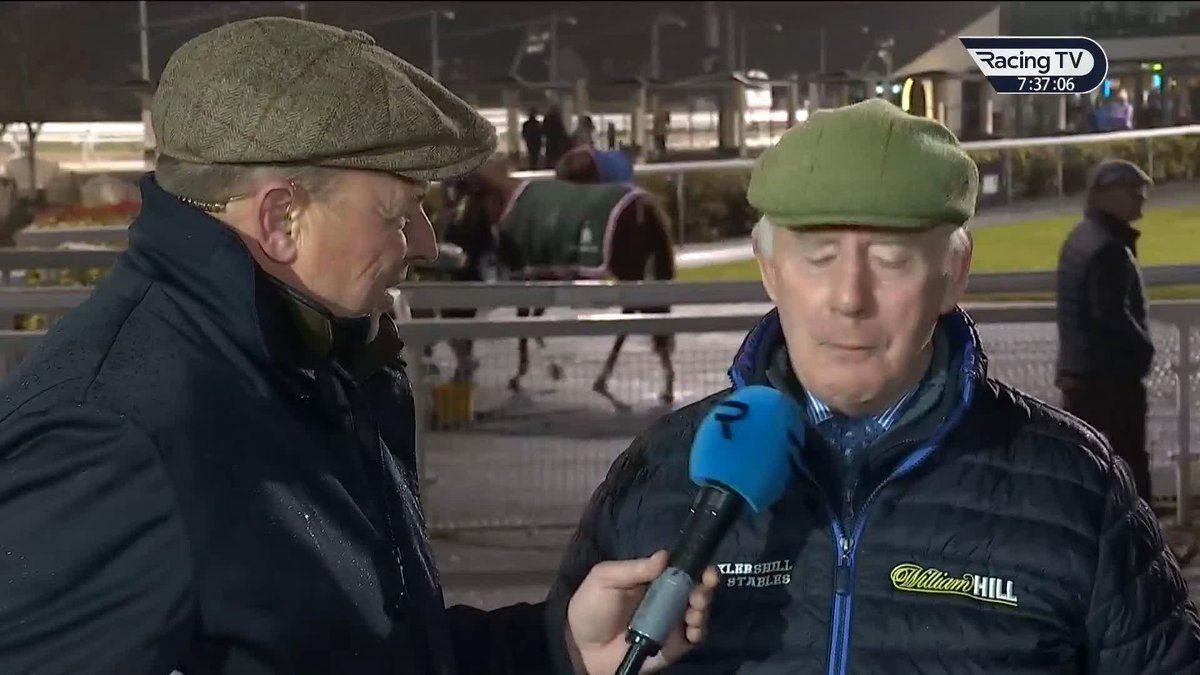 🗣️"It's the best game in the world." Brilliant to see the enthusiasm from trainer Michael Browne following The Cola Brasil's win at Dundalk Stadium this evening 🏇 What a great interview this is ❤️ William Hill Racing | kevinoryan | Fran Berry | #TheFridayClub