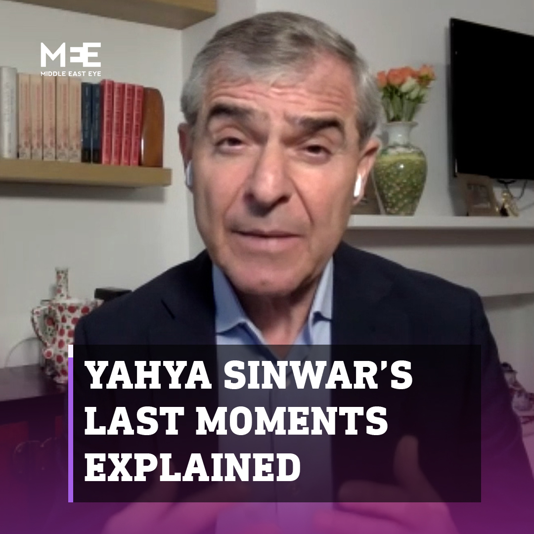 "His last dying moment contrasts sharply with the Israeli narrative" Professor Fawaz Gerges discusses the released drone footage reportedly showing Yahya Sinwar’s last moments and how it contradicted Israel’s portrayal.