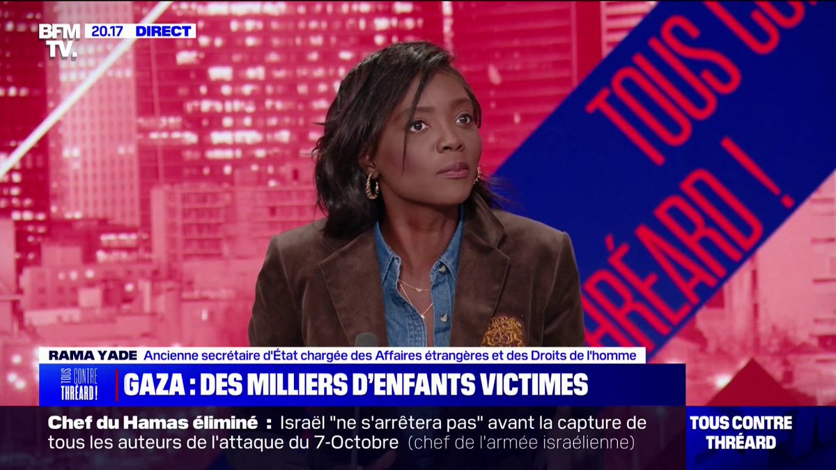 Rama Yade (ancienne secrétaire d'État aux Affaires étrangères): "L'extrême droite ne sera jamais un parti comme un autre, quel que soit le nombre d'électeurs qu'ils ont"