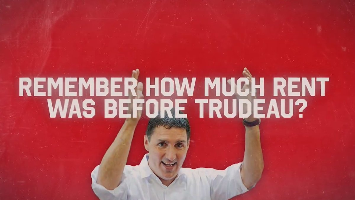 Rent has DOUBLED after 9 years of Justin Trudeau and the NDP. Just take a look at how much a 2 bedroom apartment was when I was Housing Minister in 2015. NDP-Liberals. Not worth the cost.